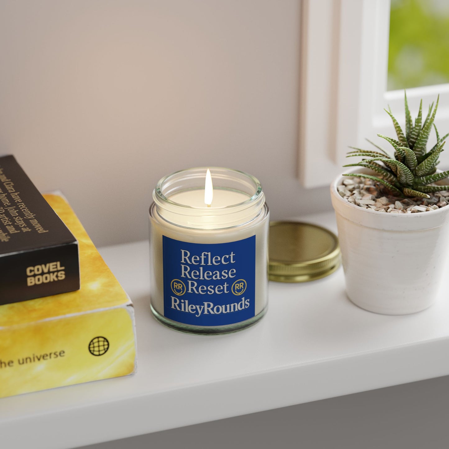 RileyRounds Signature Scented Candles – 4oz / 9oz