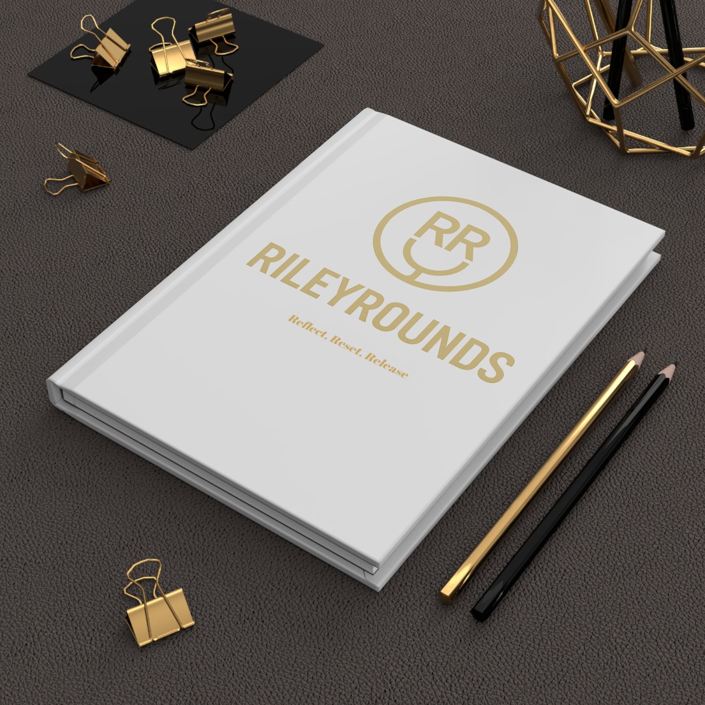RileyRounds Matte Hardcover Journal – Clinical Calm Meets Inspired Clarity