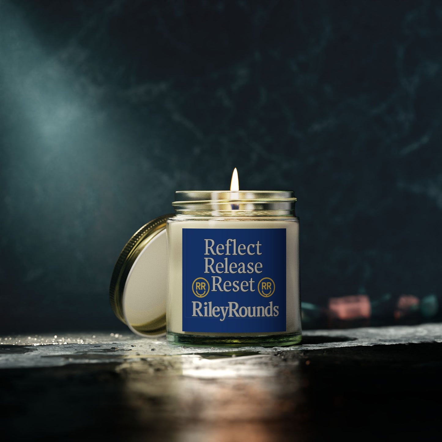 RileyRounds Signature Scented Candles – 4oz / 9oz