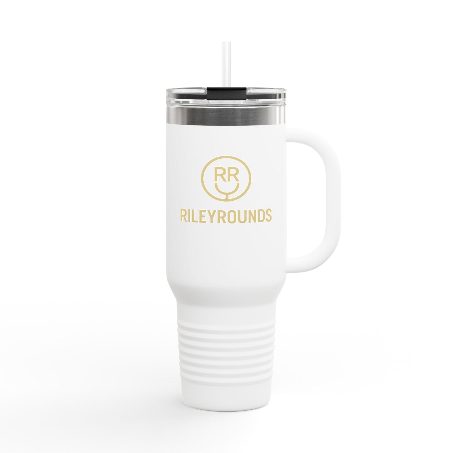 RileyRounds 40oz Insulated Travel Mug – Fuel Focus. Protect Your Peace.
