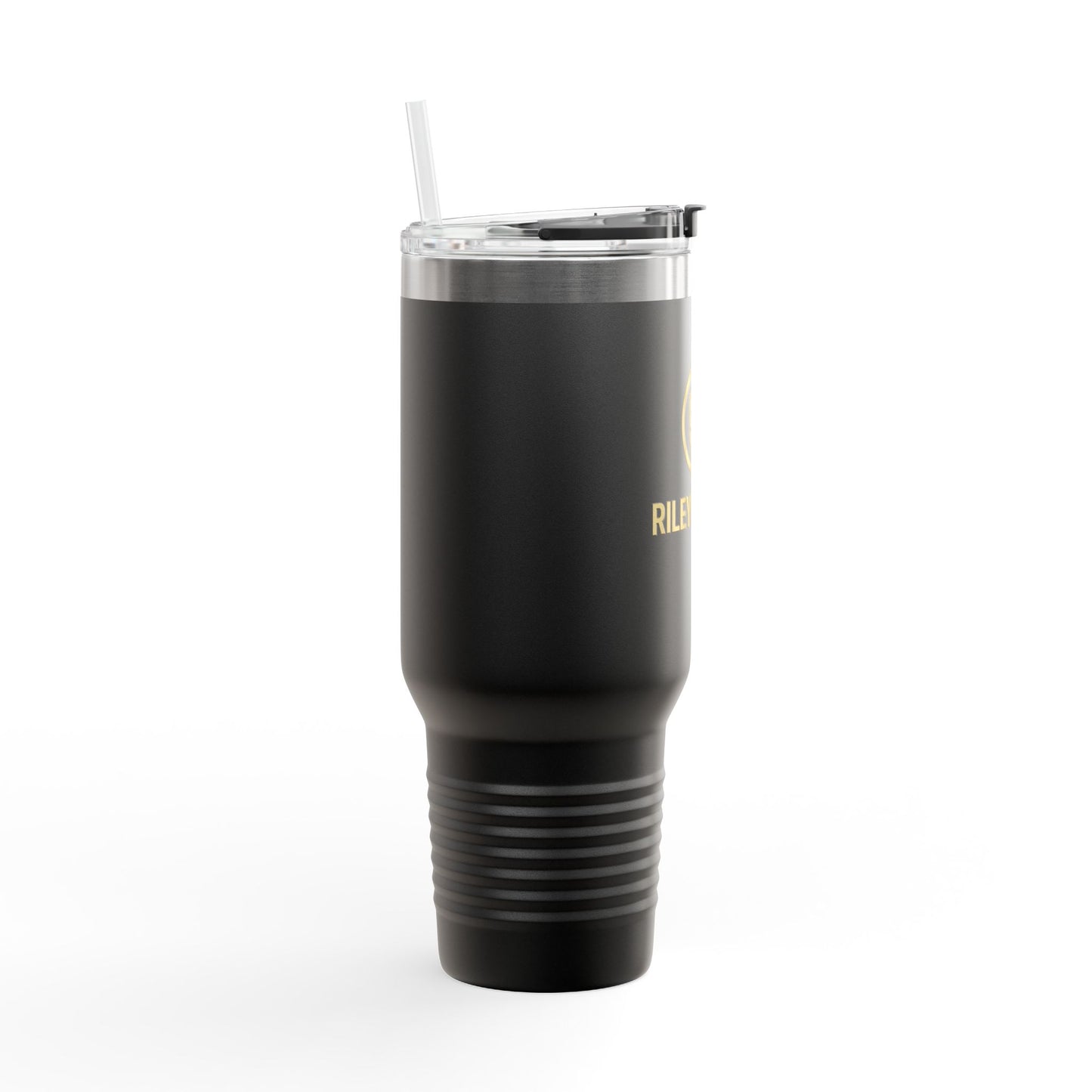 RileyRounds 40oz Insulated Travel Mug – Fuel Focus. Protect Your Peace.