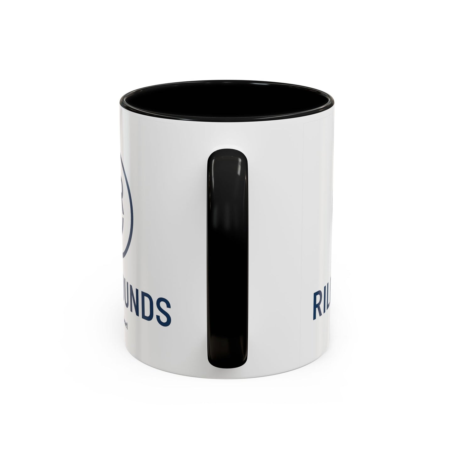 RileyRounds Accent Coffee Mug – 11oz | Inspired Focus for Every Sip
