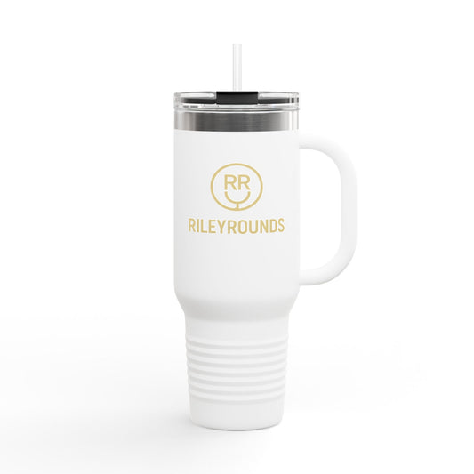 RileyRounds 40oz Insulated Travel Mug – Fuel Focus. Protect Your Peace.