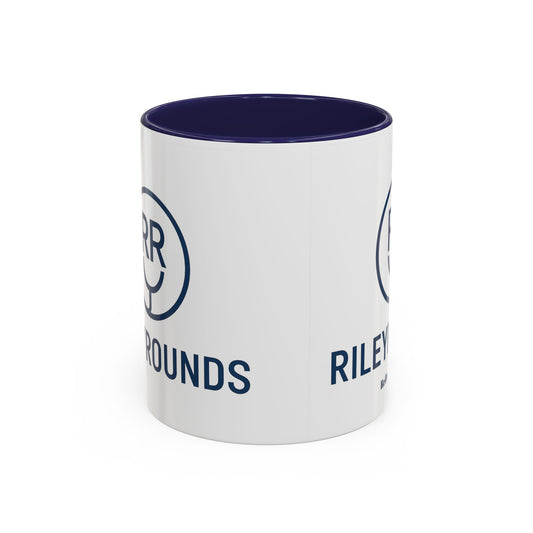 RileyRounds Accent Coffee Mug – 11oz | Inspired Focus for Every Sip