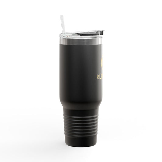 RileyRounds 40oz Insulated Travel Mug – Fuel Focus. Protect Your Peace.