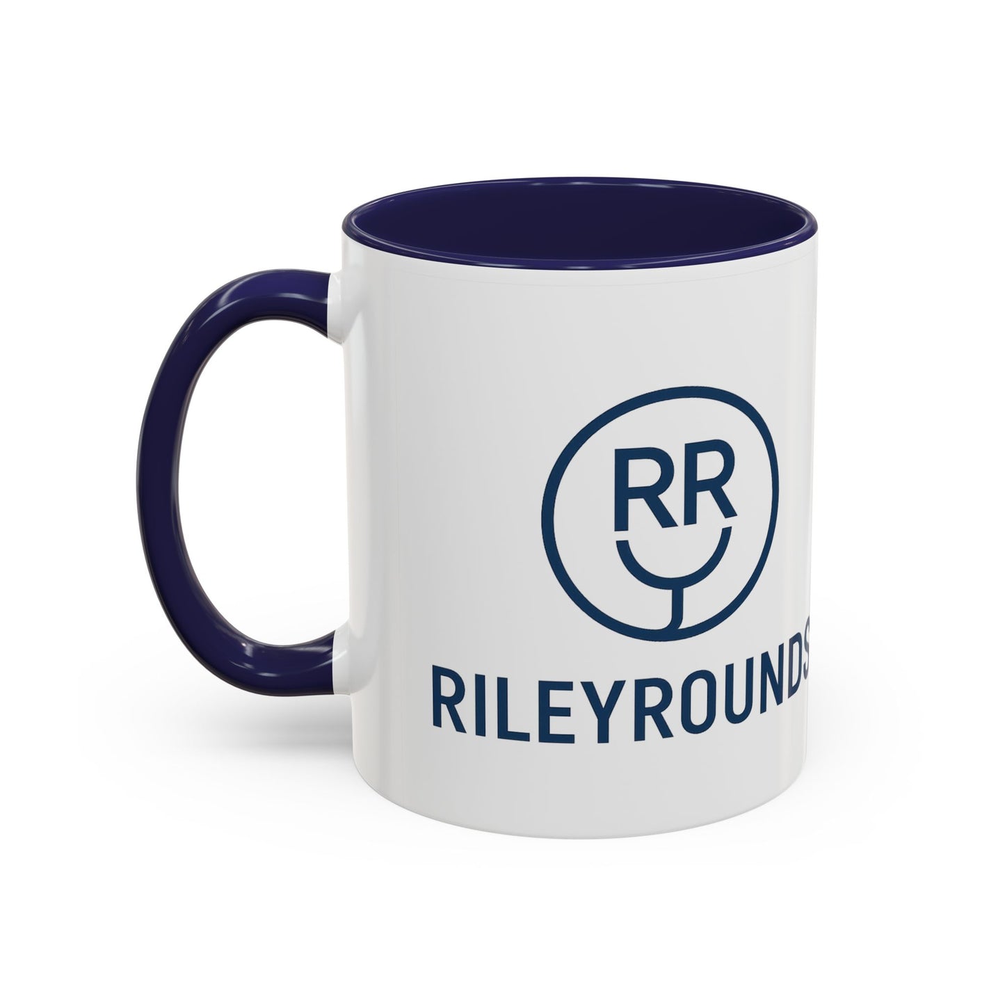 RileyRounds Accent Coffee Mug – 11oz | Inspired Focus for Every Sip